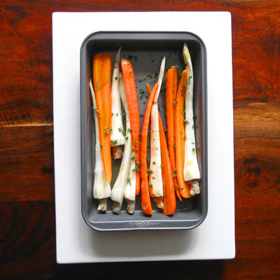 carrots and parsnips with thyme