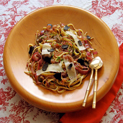 default pasta with chicken livers