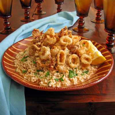 Sicilian couscous with fish broth