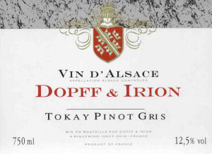 dopff & irion lable