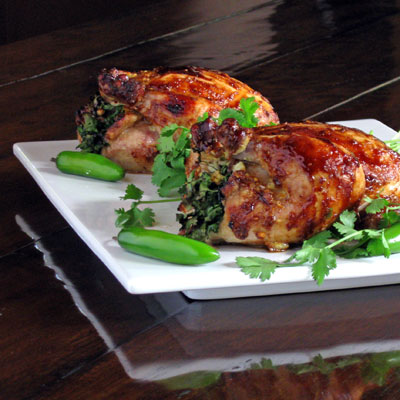 hoisin-roasted game hens