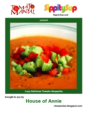 Gazpacho recipe card