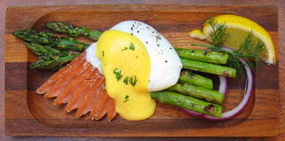 poached eggs with hollandaise saucealternative