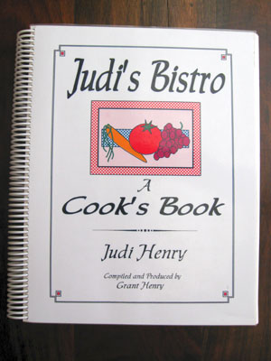 Judi's Bistro recipes from my mother