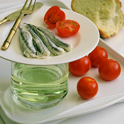 marinated anchovies