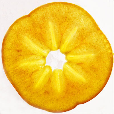 persimmon slice