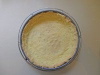 baked cornmeal crust