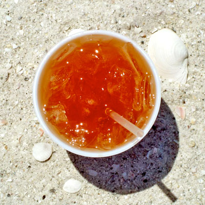 rum runner on the beach