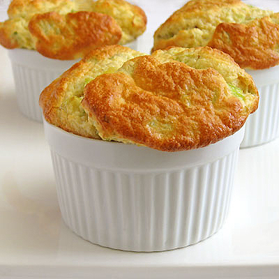 goat cheese souffle