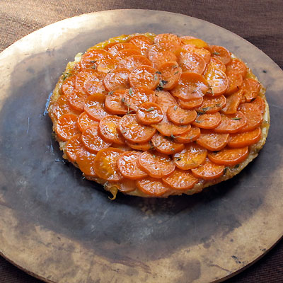 sweet potato tart tatin